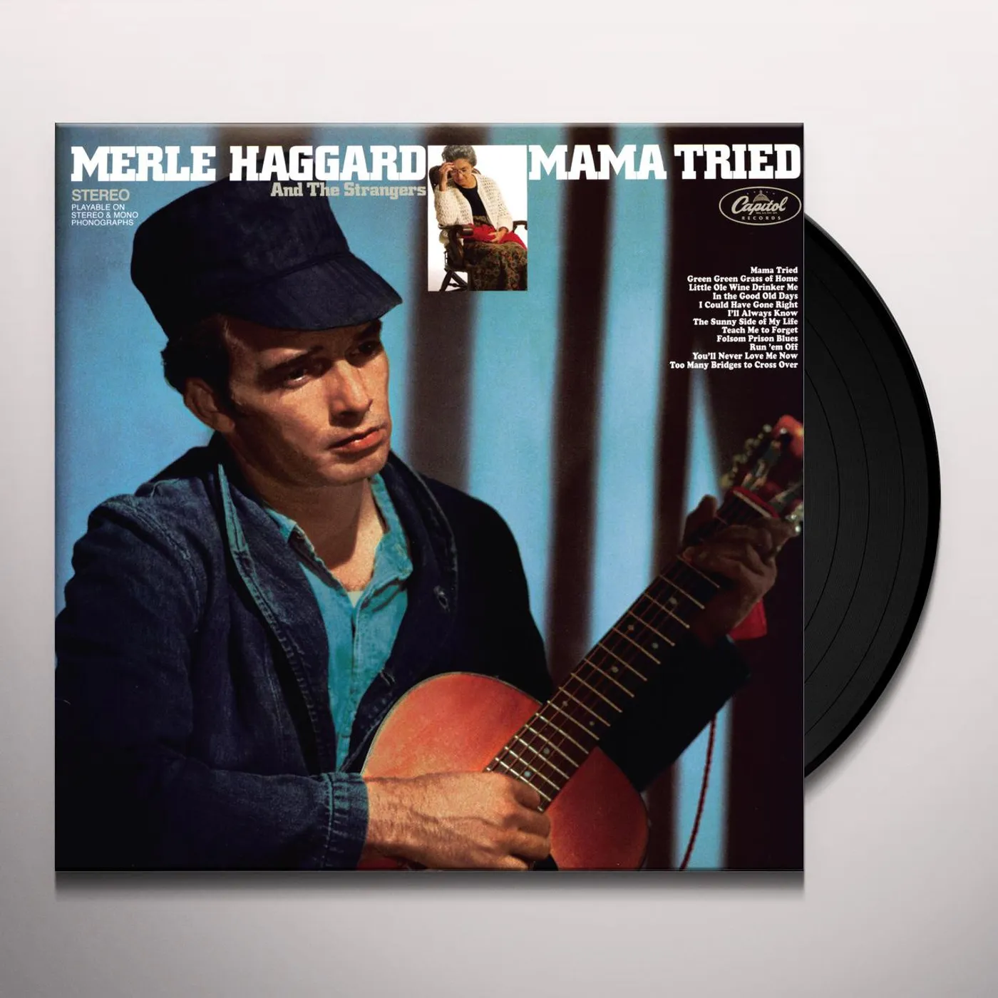 Merle Haggard MAMA TRIED Vinyl Record