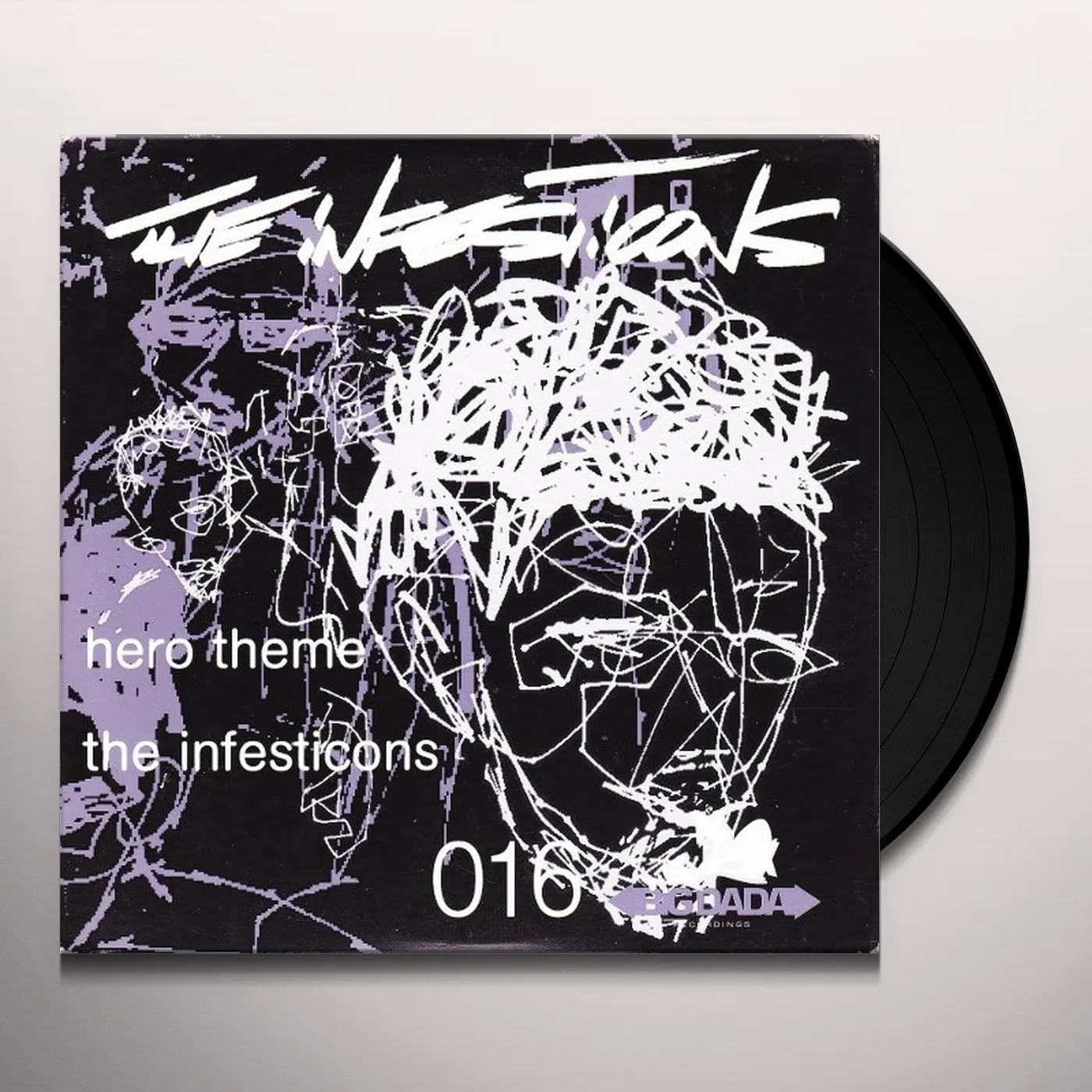 The Infesticons HERO THEME Vinyl Record