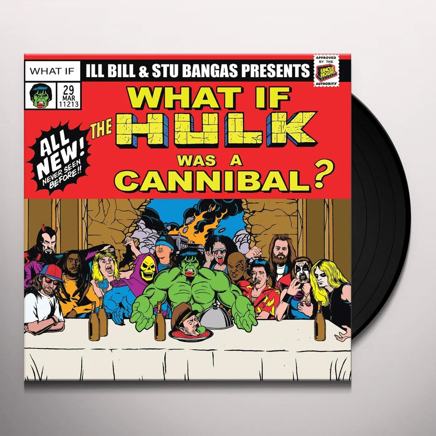 Ill Bill & Stu Bangas CANNIBAL HULK & HULK MEAT / TALES TO ASTONISH FT. Vinyl Record