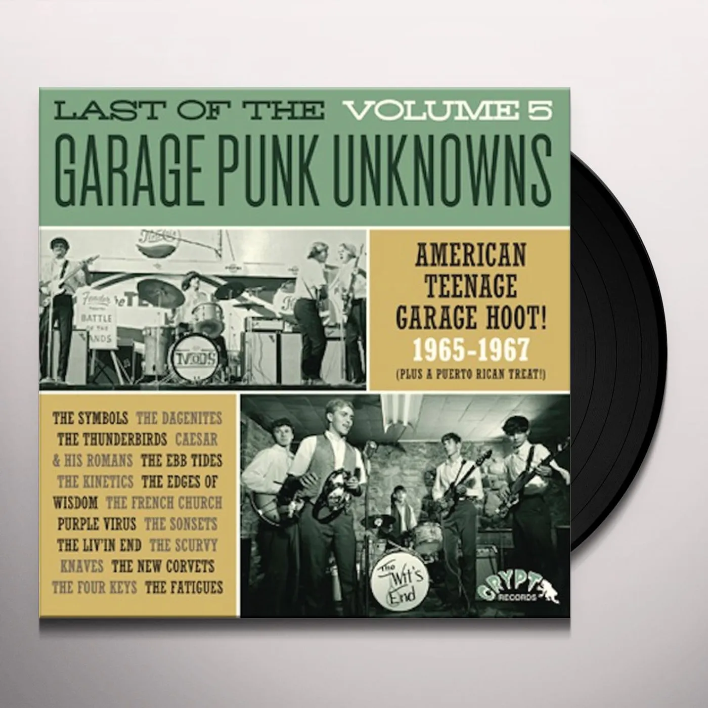 LAST OF THE GARAGE PUNK UNKNOWNS 5 / VARIOUS Vinyl Record