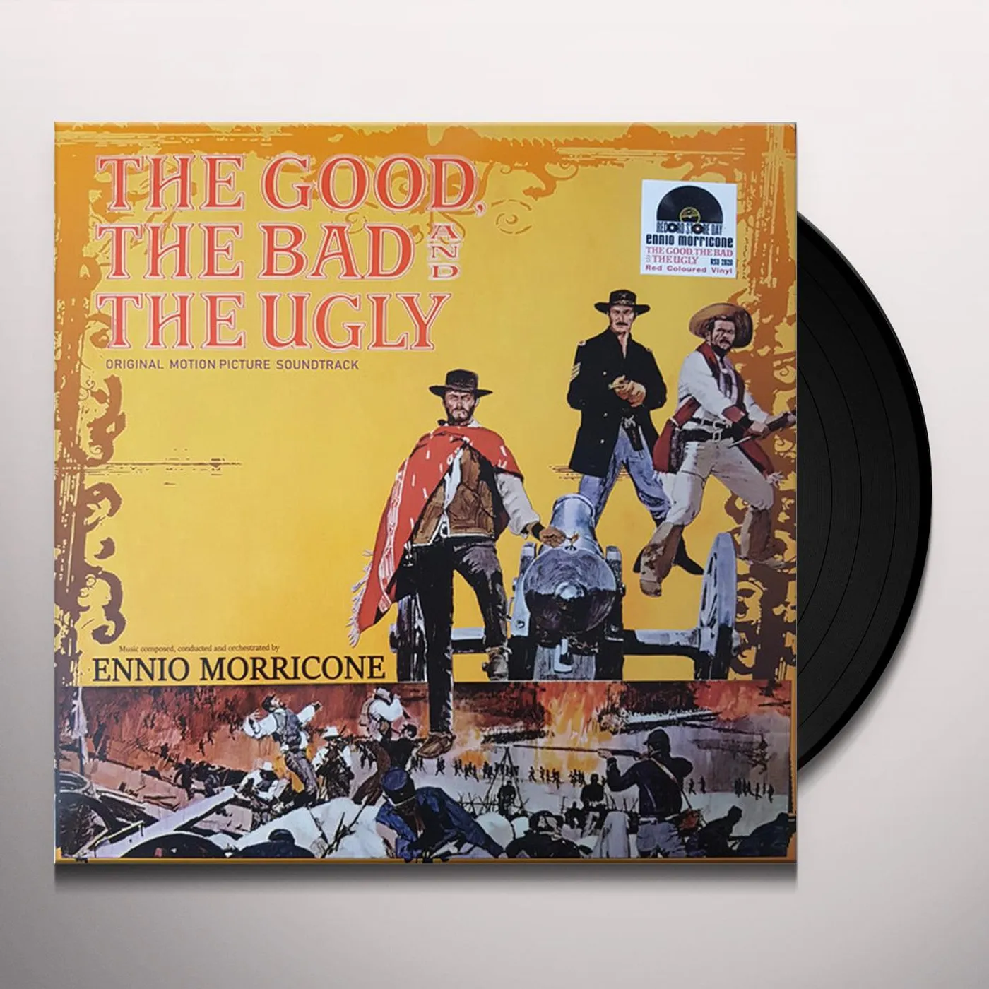 Ennio Morricone THE GOOD THE BAD AND THE UGLY / Original Soundtrack Vinyl Record