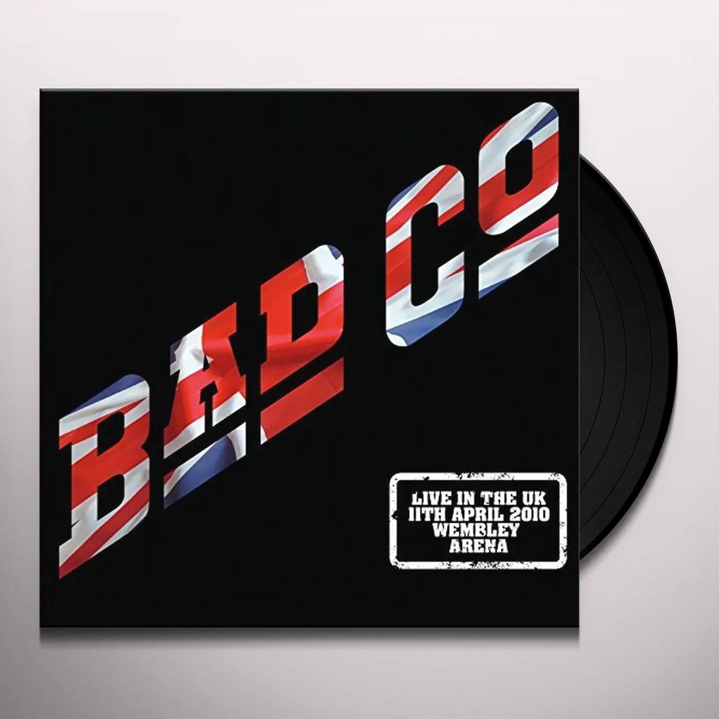 Bad Company LIVE IN THE UK 2010 Vinyl Record