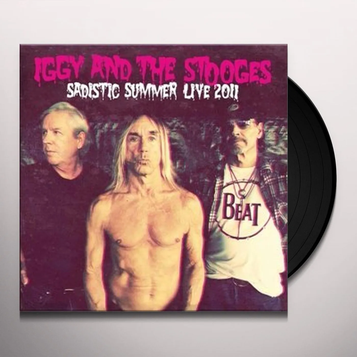 Iggy and the Stooges SADISTIC SUMMER: LIVE AT THE ISLE OF WIGHT Vinyl Record - UK Release