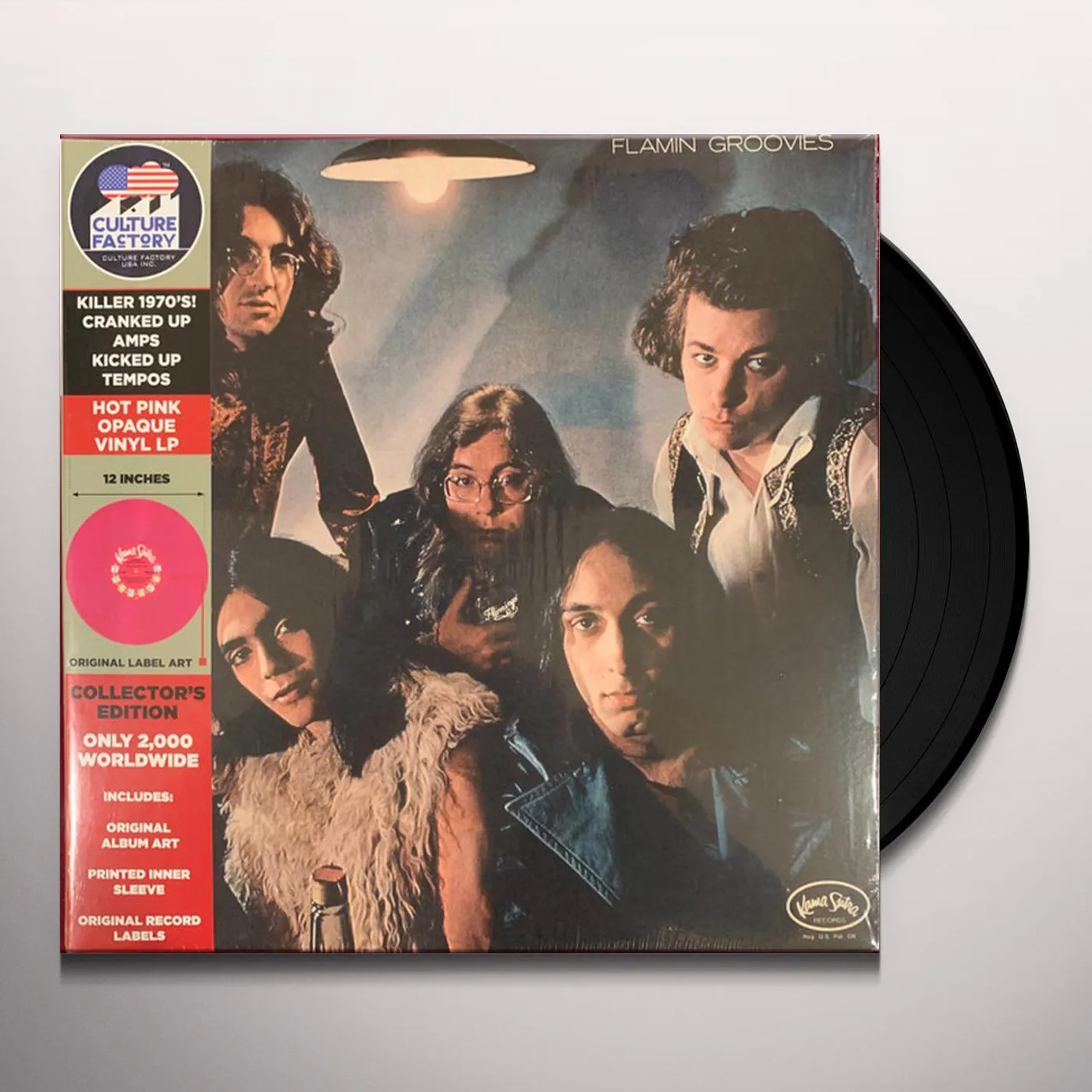 Flamin' Groovies FLAMINGO (PINK VINYL) Vinyl Record