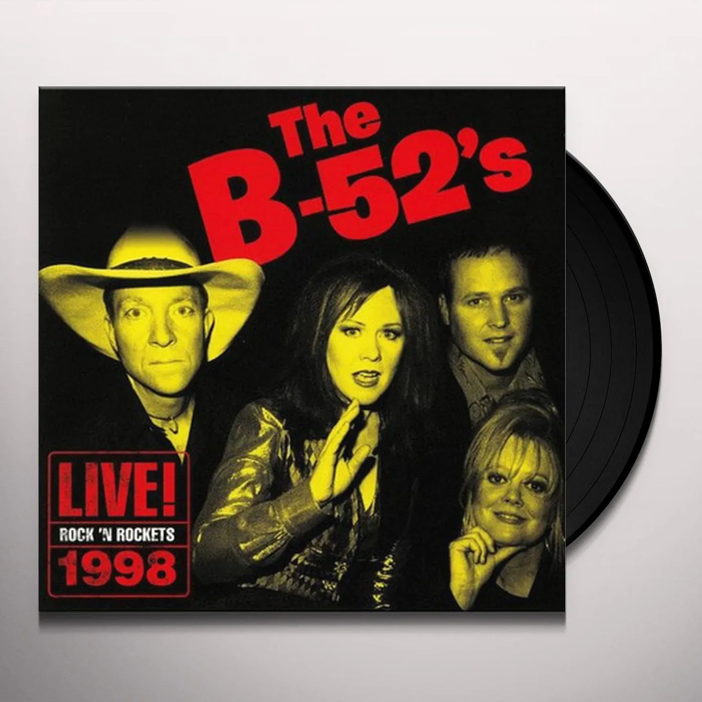 The B-52's Live! Rock 'N Rockets 1998 Vinyl Record