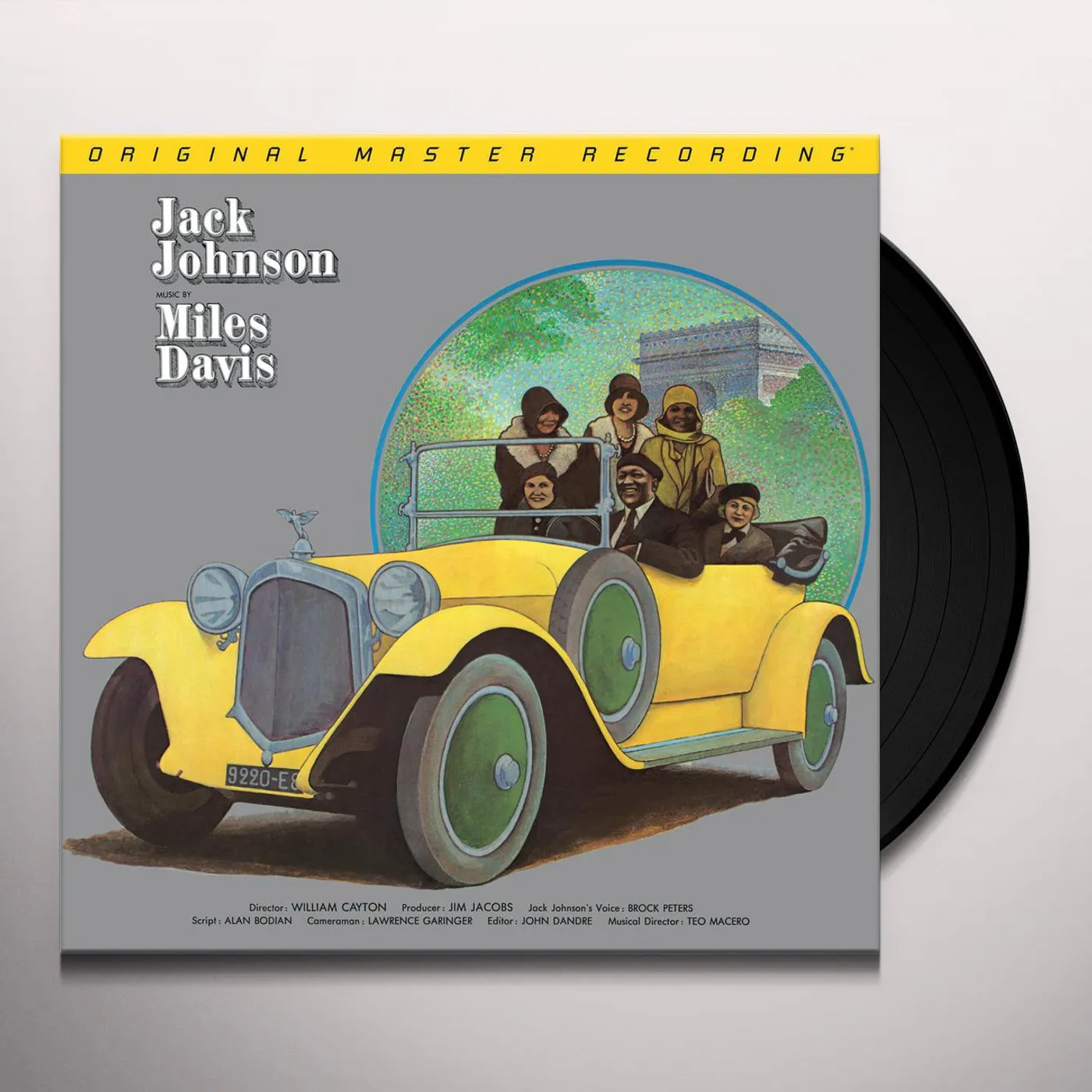 Miles Davis Tribute To Jack Johnson (180 Gram) Vinyl Record