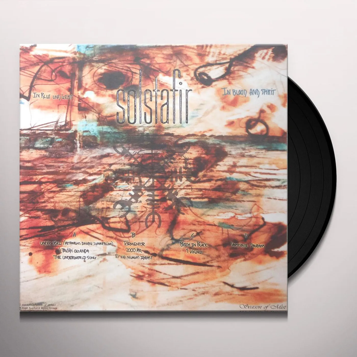 Sólstafir I BLODI OG ANDA (IN BLOOD AND SPIRIT - 2002) Vinyl Record