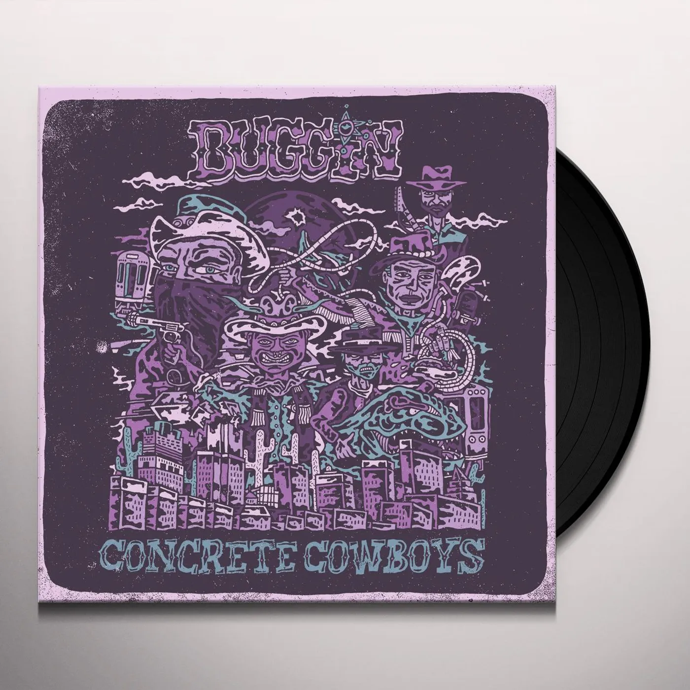 Buggin CONCRETE COWBOYS Vinyl Record