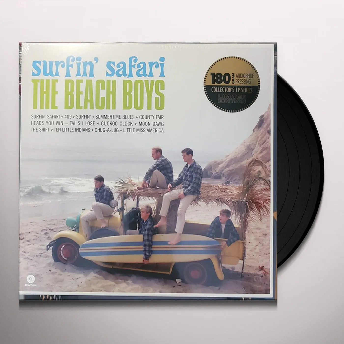 The Beach Boys SURFIN' SAFARI Vinyl Record - Spain Release