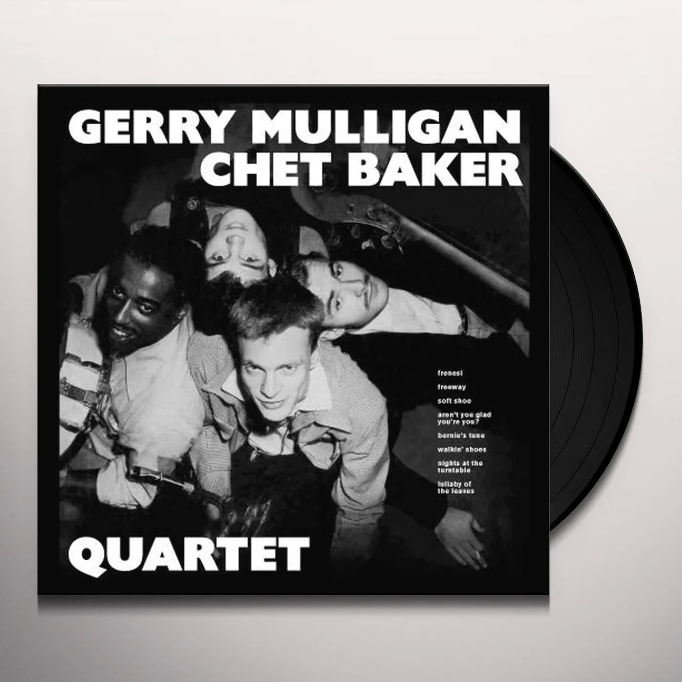Chet Baker & Gerry Mulligan QUARTET Vinyl Record - Spain Release