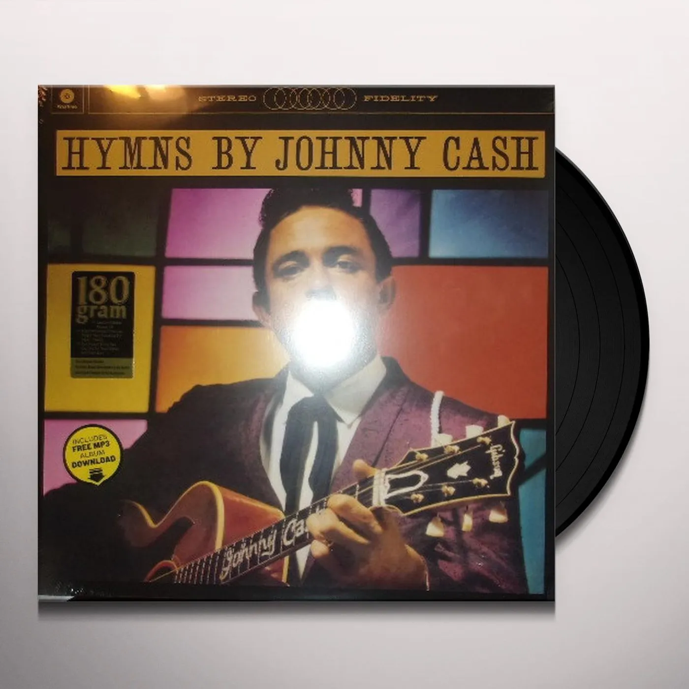HYMNS BY JOHNNY CASH Vinyl Record - Spain Release