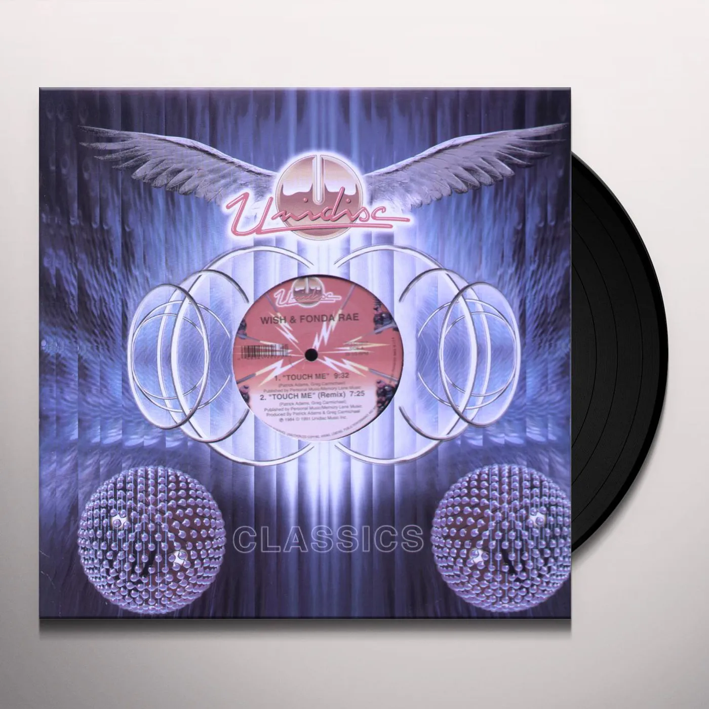 Wish & Fonda Rae TOUCH ME Vinyl Record