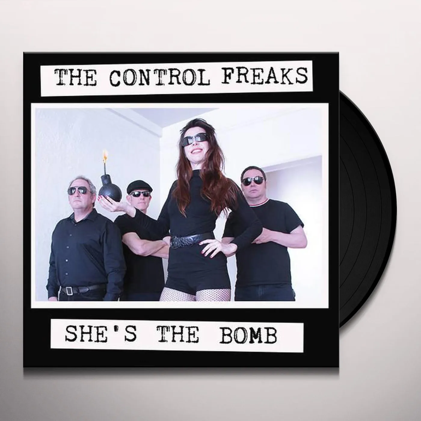 Control Freaks She's the Bomb Vinyl Record