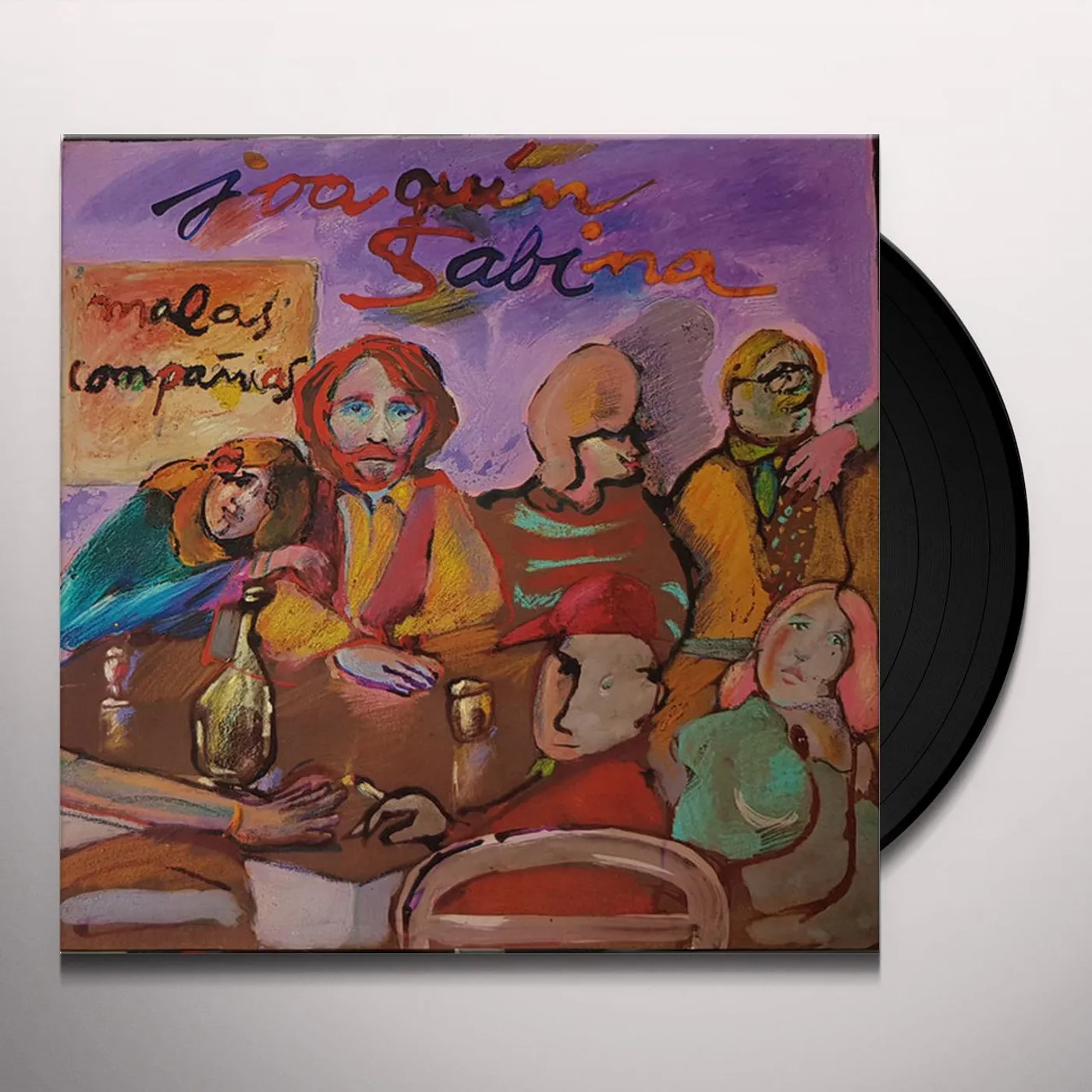Joaquín Sabina Malas Companias Vinyl Record