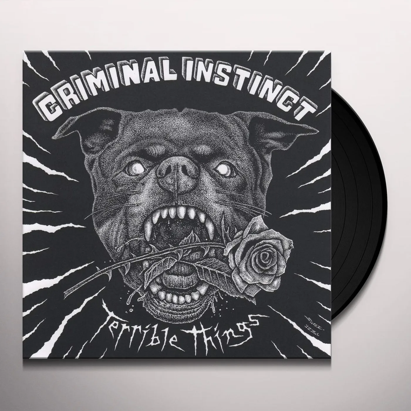 Criminal Instinct Terrible Things Vinyl Record