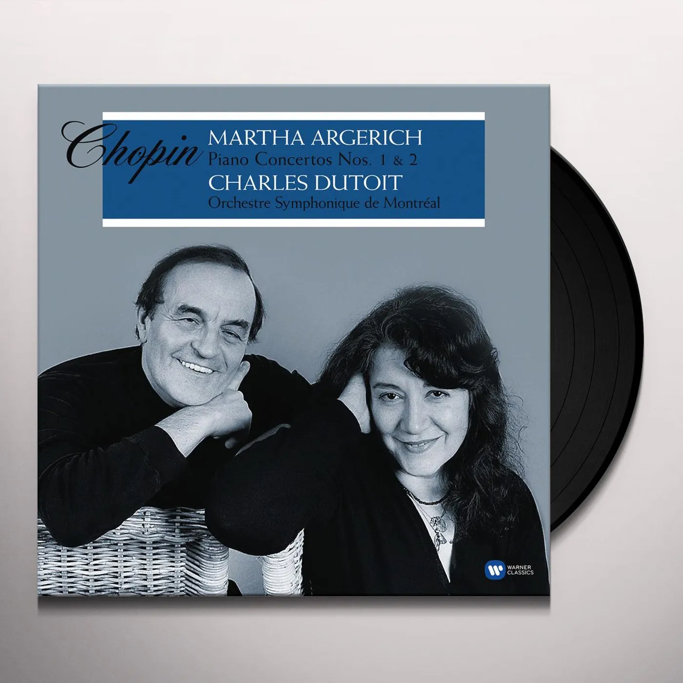 Chopin / Martha Argerich PIANO CONCERTOS 1 & 2 Vinyl Record