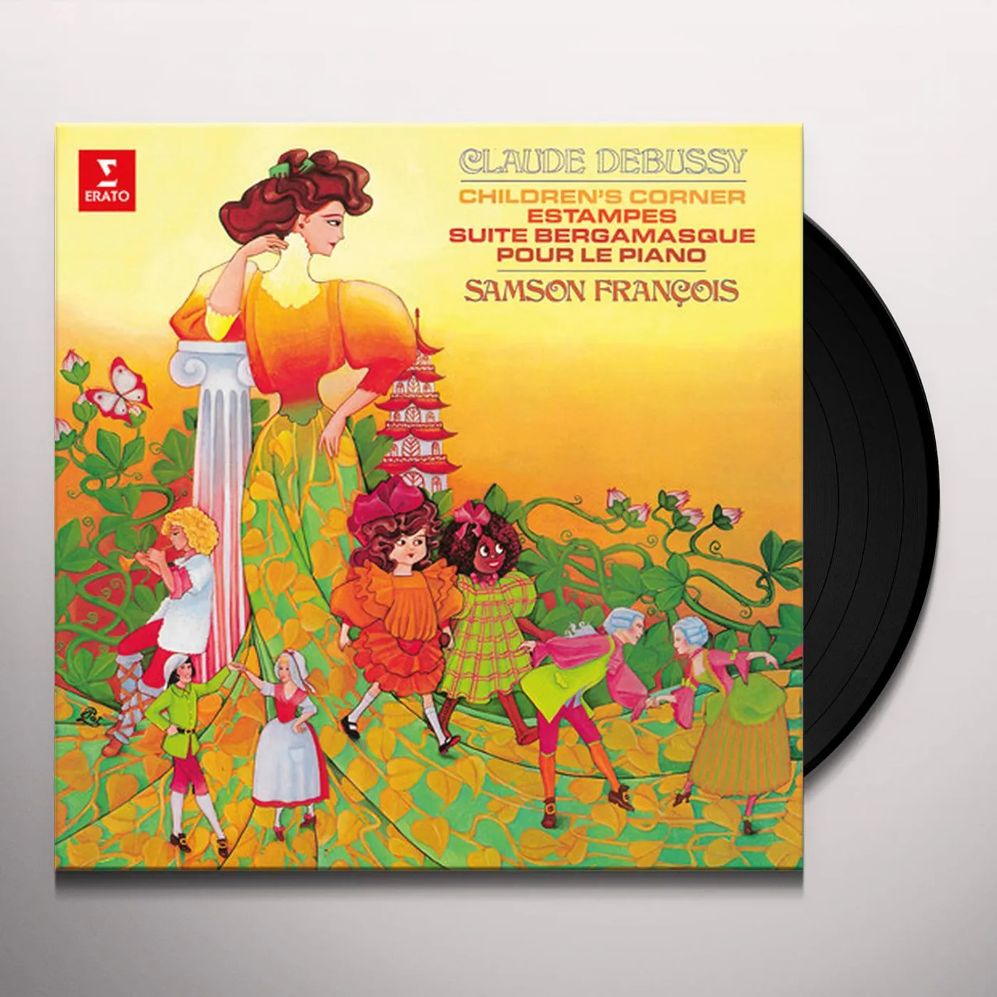 Samson François DEBUSSY: CHILDREN'S CORNER, ESTAMPES, SUITE BERGAMASQUE, POUR LE PIANO Vinyl Record