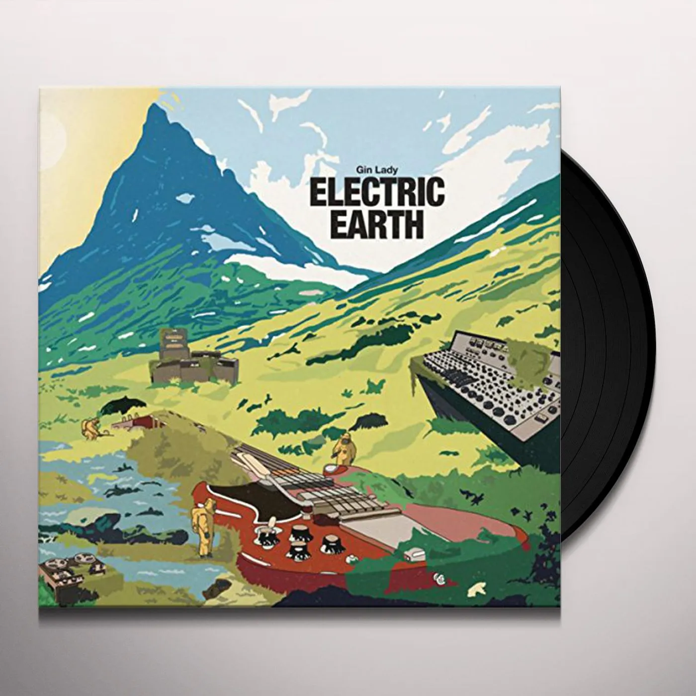 Gin Lady Electric Earth Vinyl Record