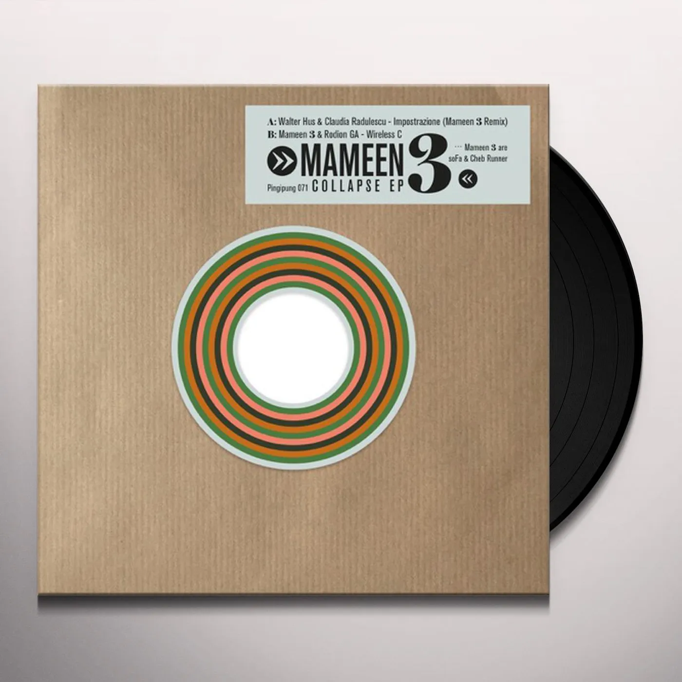 Mameen 3 Collapse Vinyl Record