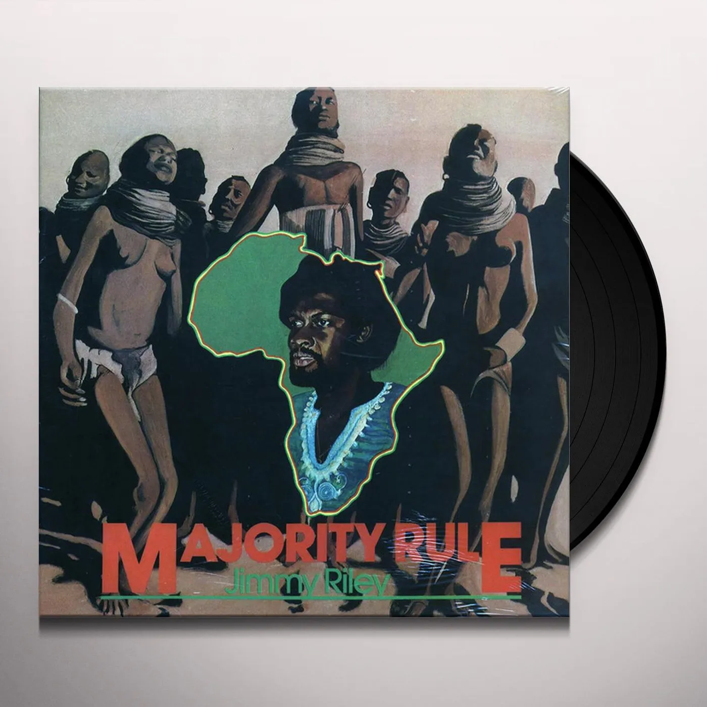 Jimmy Riley Majority Rule Vinyl Record