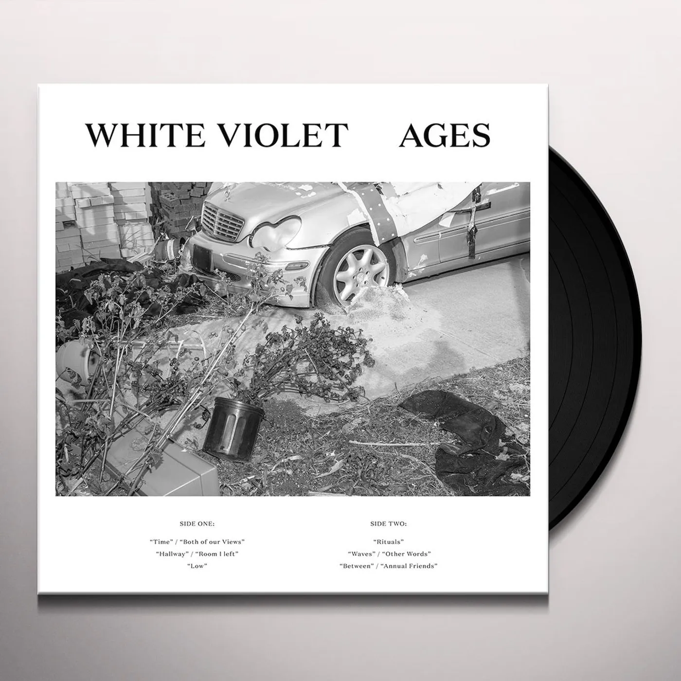 White Violet AGES Vinyl Record