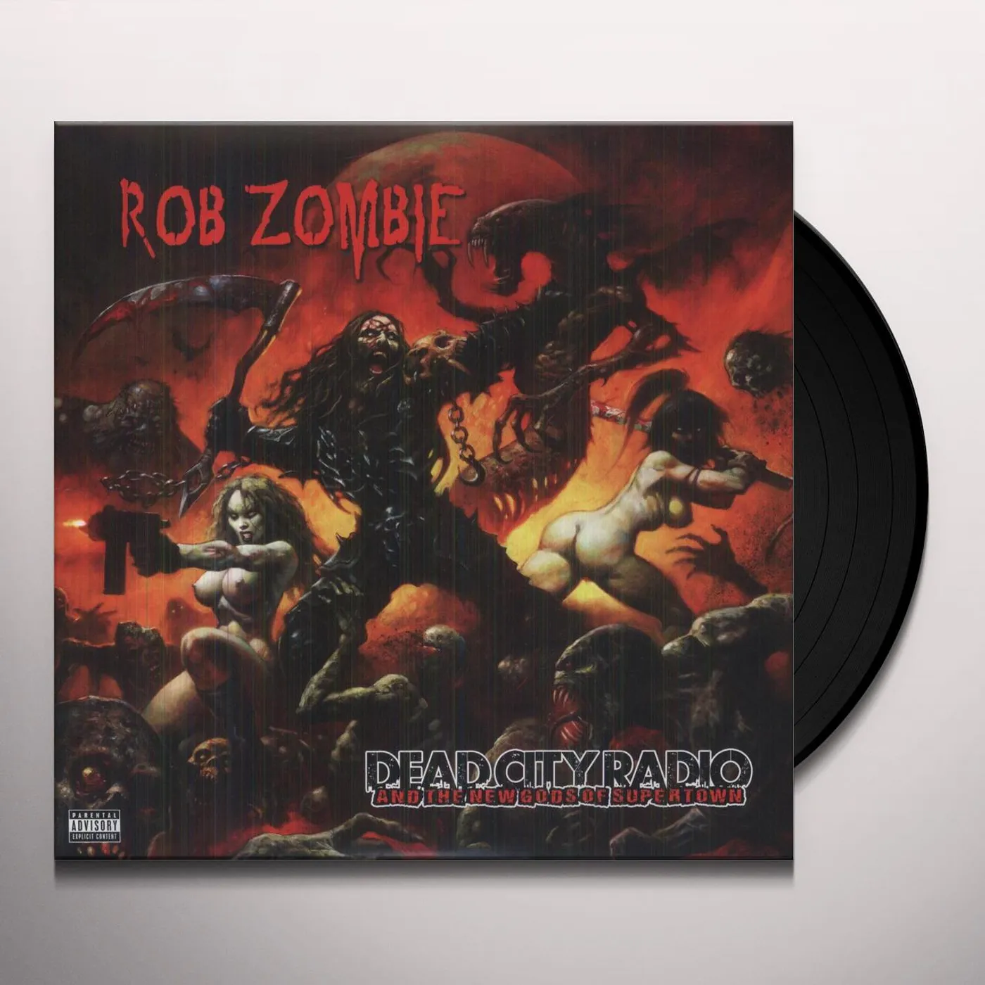 Rob Zombie DEAD CITY RADIO & THE NEW GODS OF SUPERTOWN/TEENAG Vinyl Record