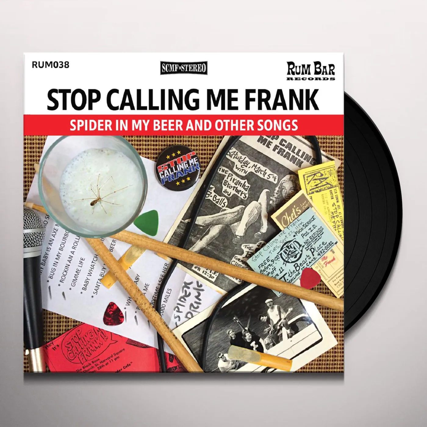 Stop Calling Me Frank SPIDER IN MY BEER AND OTHERS SONGS Vinyl Record