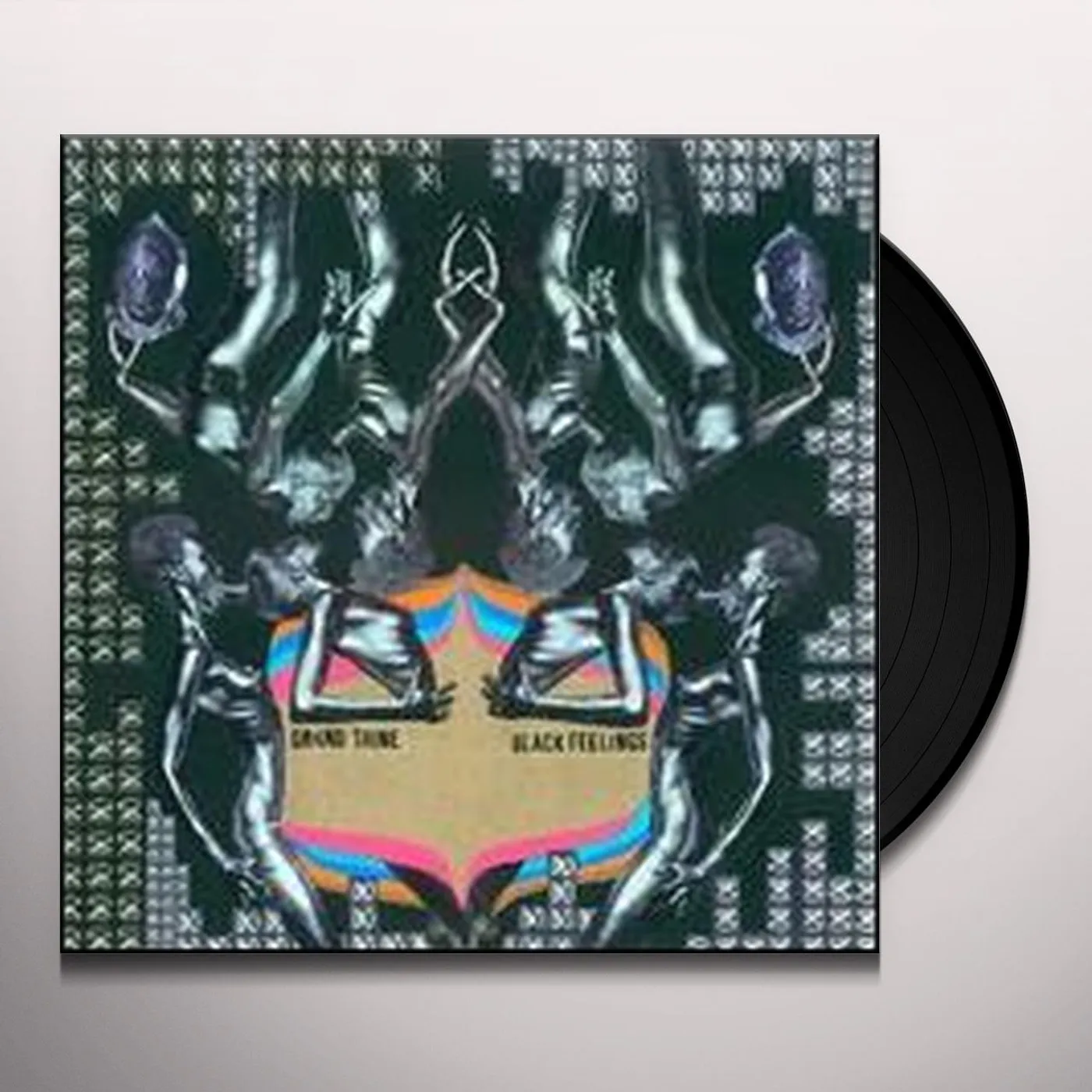Black Feelings/Grand Trine SPLIT Vinyl Record