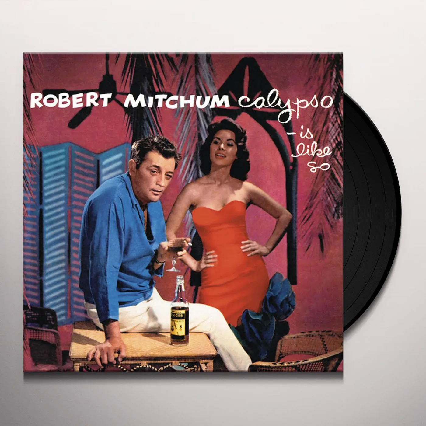 Robert Mitchum CALYPSO / IS LIKE SO Vinyl Record