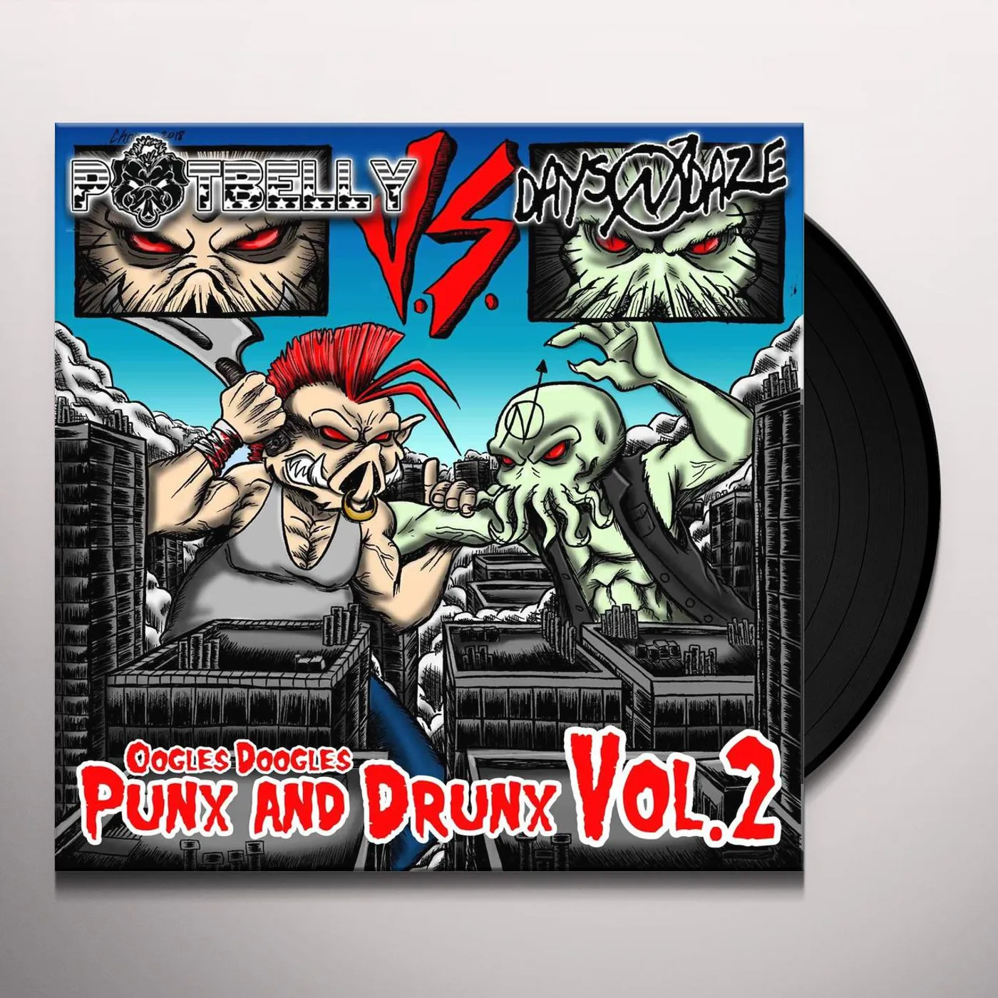 Days 'N' Daze / Potbelly OOGLES & DOOGLES PUNX & DRUNX 2 Vinyl Record