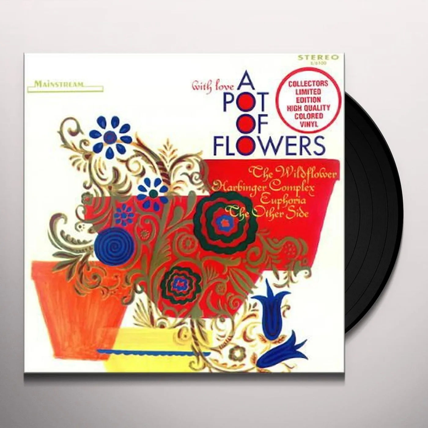 A Pot Of Flowers WITH LOVE Vinyl Record