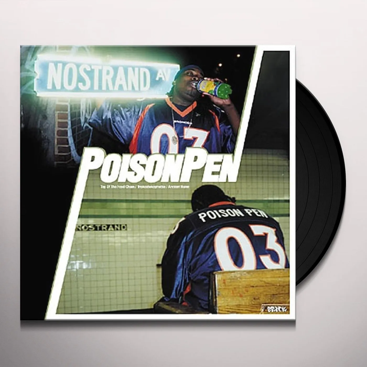 Poison Pen TOP OF THE FOOD CHAIN Vinyl Record