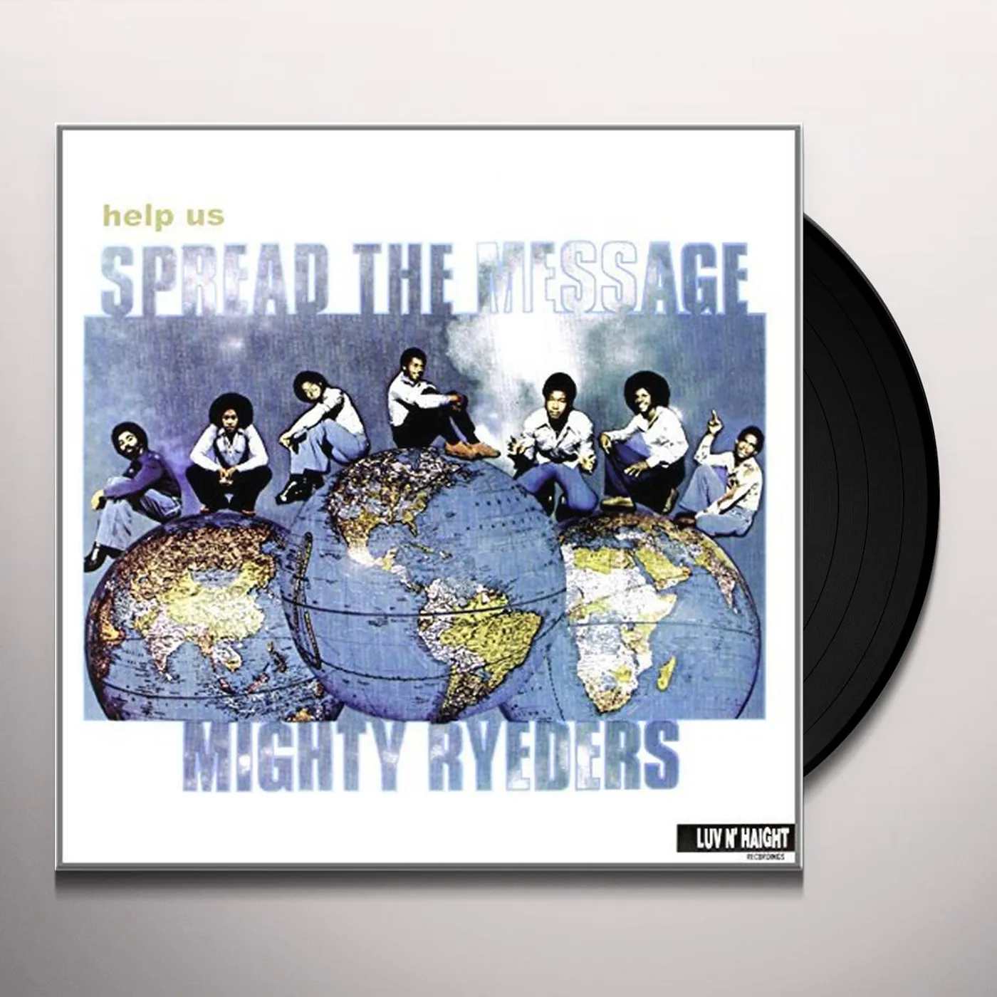 The Mighty Ryeders Help Us Spread The Message Vinyl Record