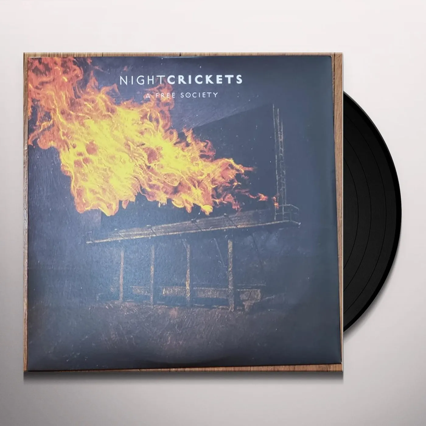 Night Crickets Free Society Vinyl Record