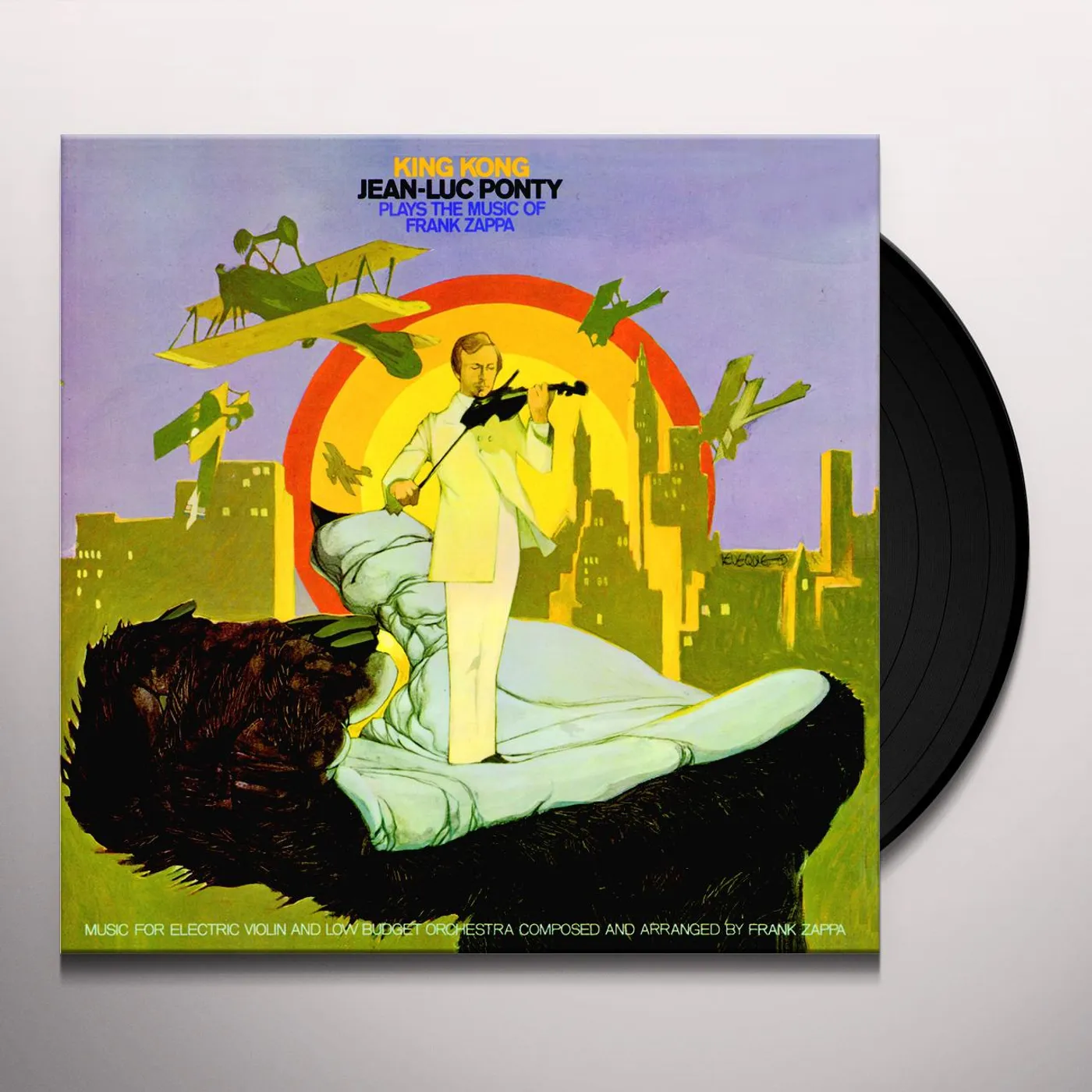 Jean-Luc Ponty KING KONG: PONTY PLAYS THE MUSIC OF FRANK ZAPPA Vinyl Record