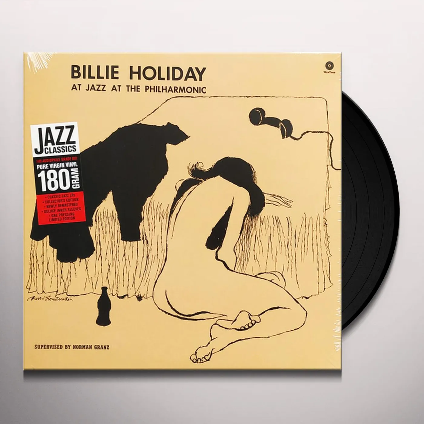 Billie Holiday AT JAZZ AT THE PHILARMONIC Vinyl Record - Spain Release