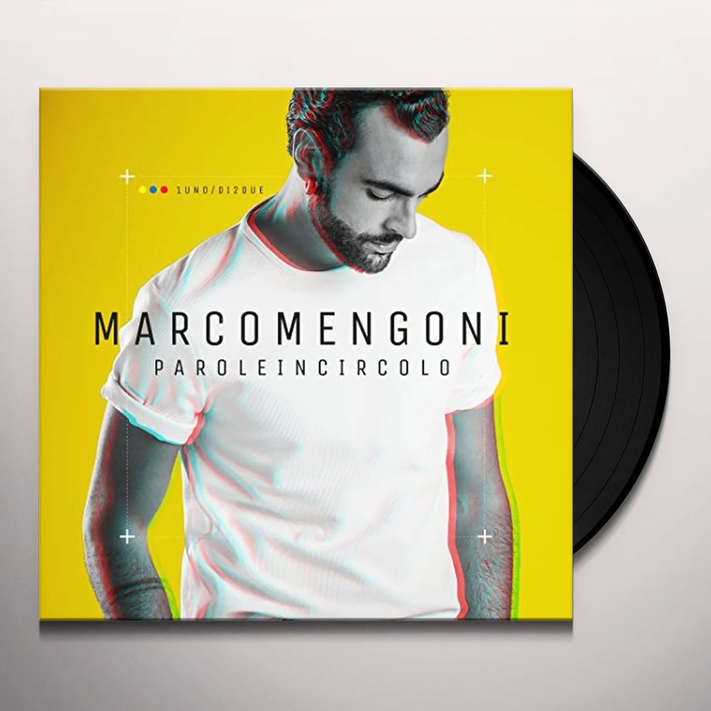 Marco Mengoni PAROLE IN CIRCOLO Vinyl Record - Italy Release
