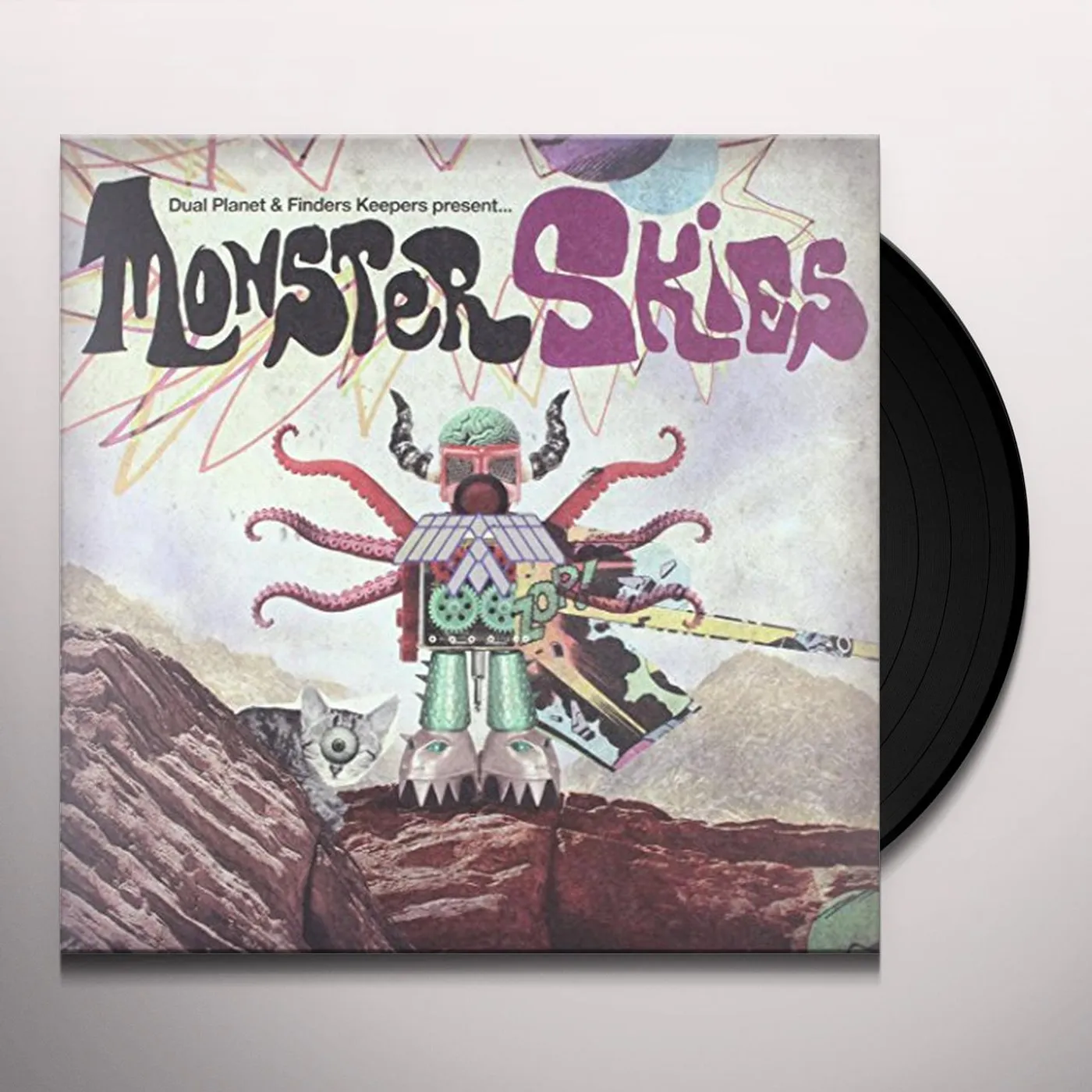 MONSTER SKIES (DUAL PLANET & FINDERS KEEPERS) Vinyl Record