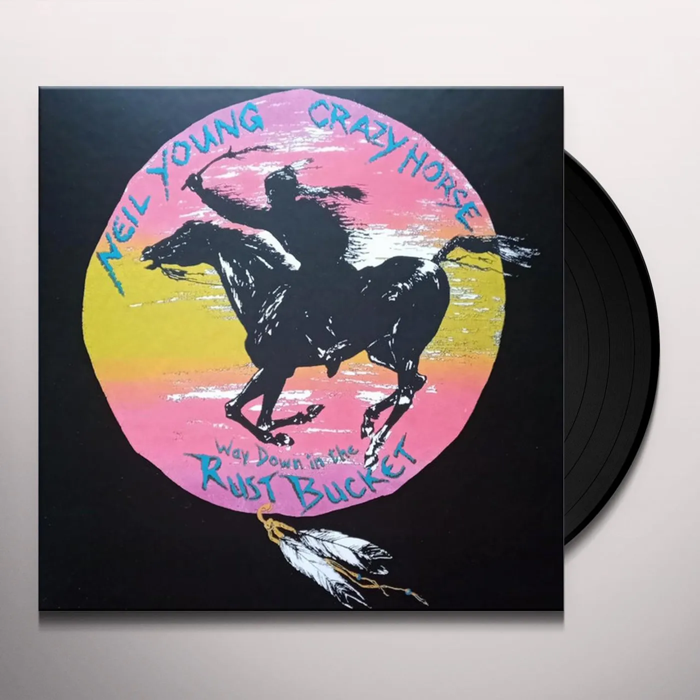 Neil Young & Crazy Horse WAY DOWN IN THE RUST BUCKET (DELUXE/4LP/2CD/DVD) Vinyl Record