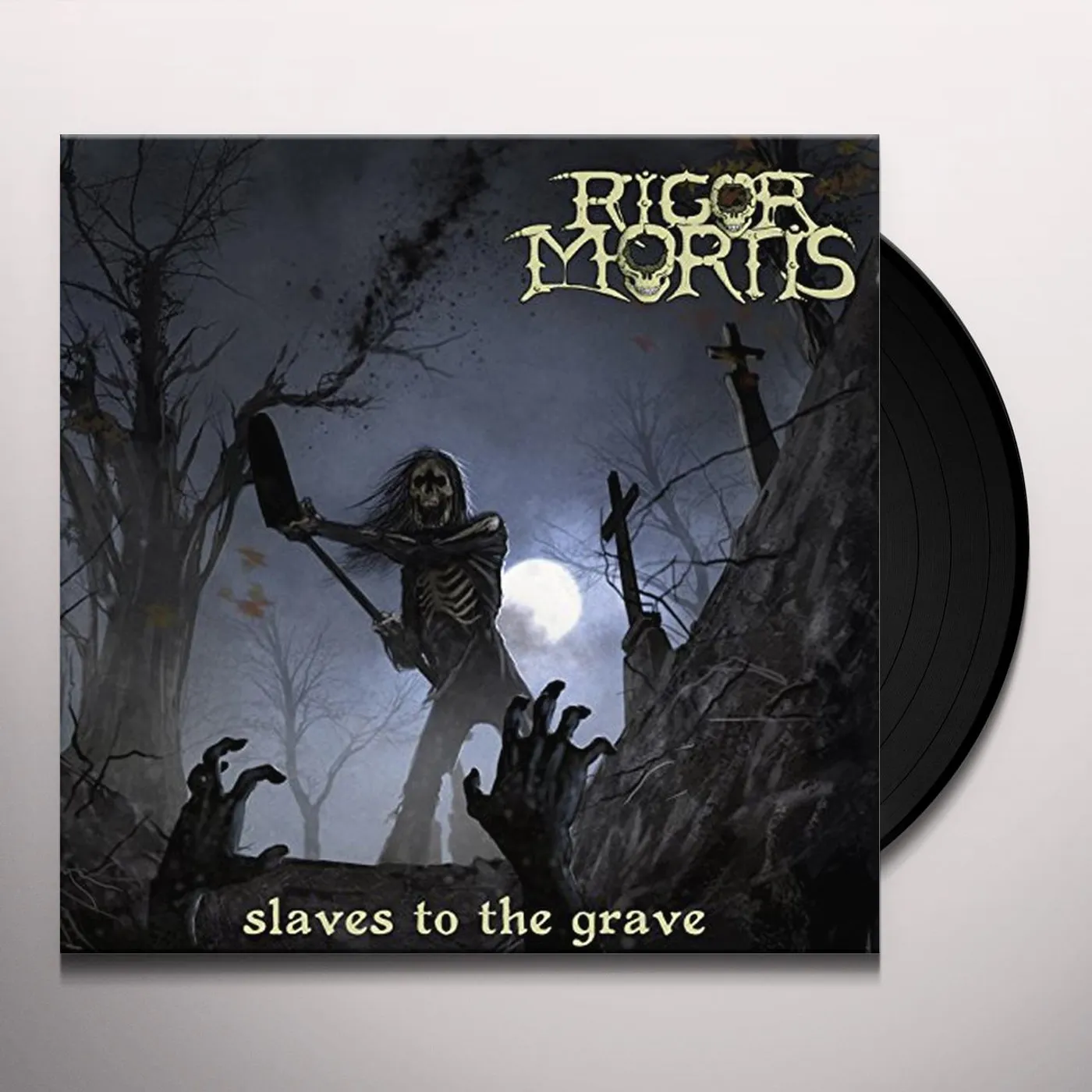 Rigor Mortis Slaves to the Grave Vinyl Record