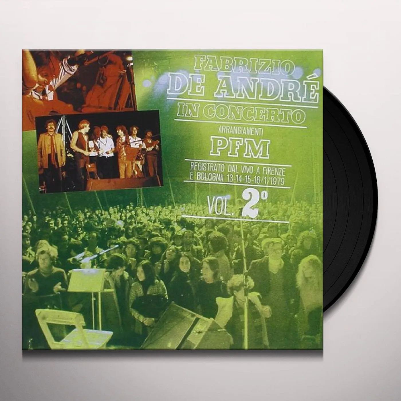 Fabrizio De André ARRANGIAMENTI PFM VOL 2 Vinyl Record