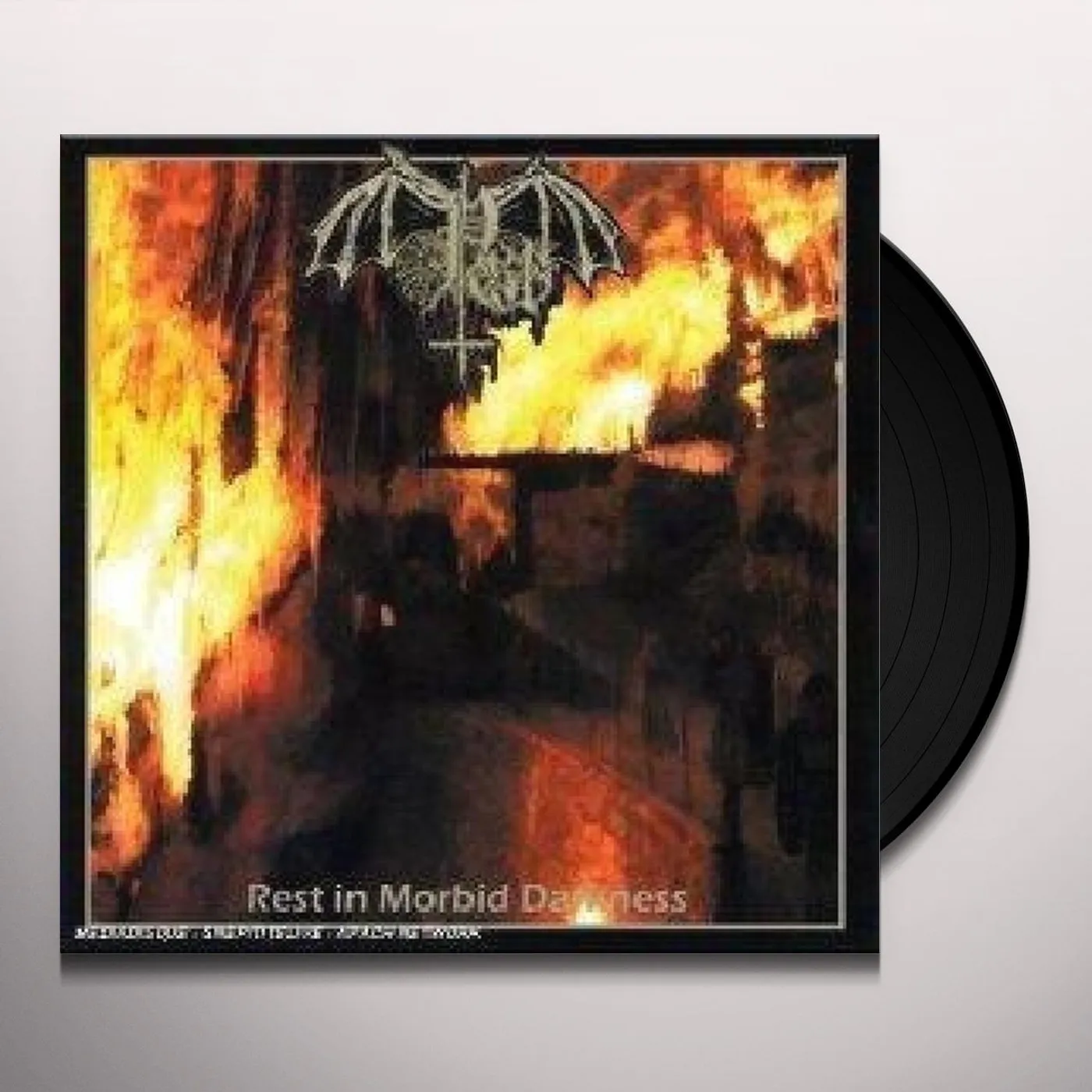 Pest Rest In Morbid Darkness Vinyl Record