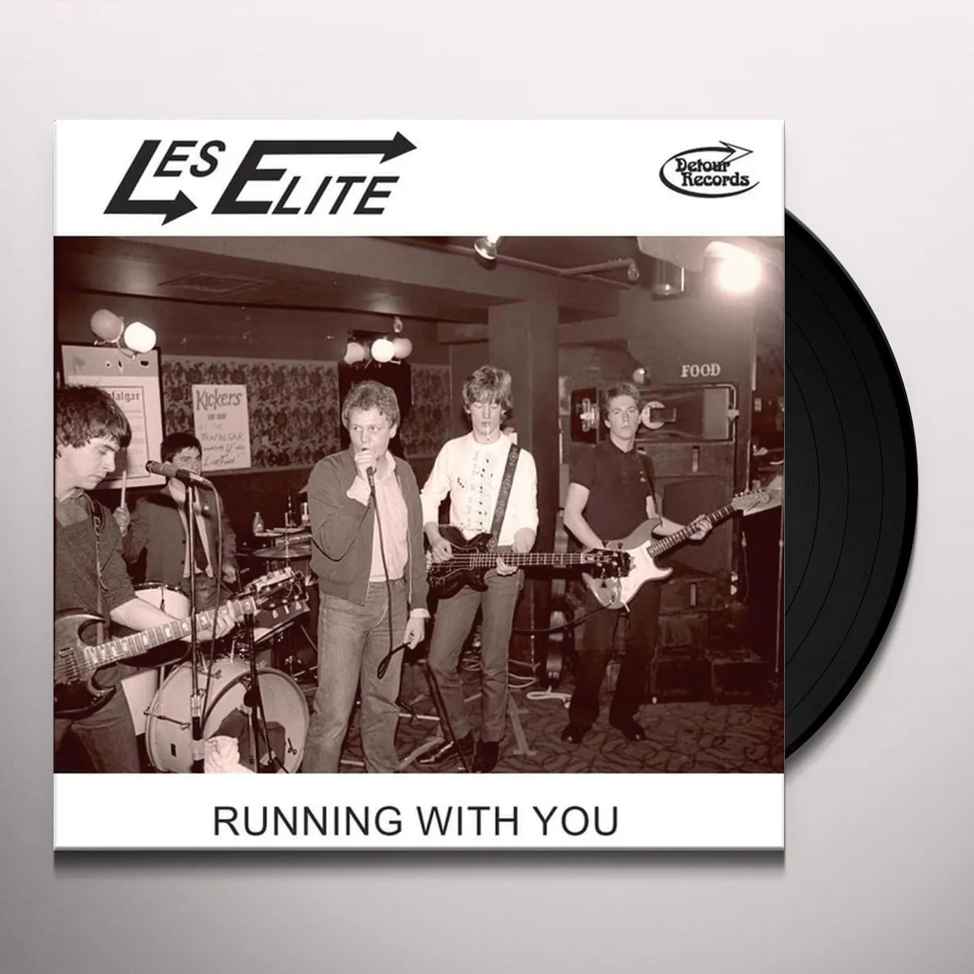 Les Elite RUNNING WITH YOU Vinyl Record
