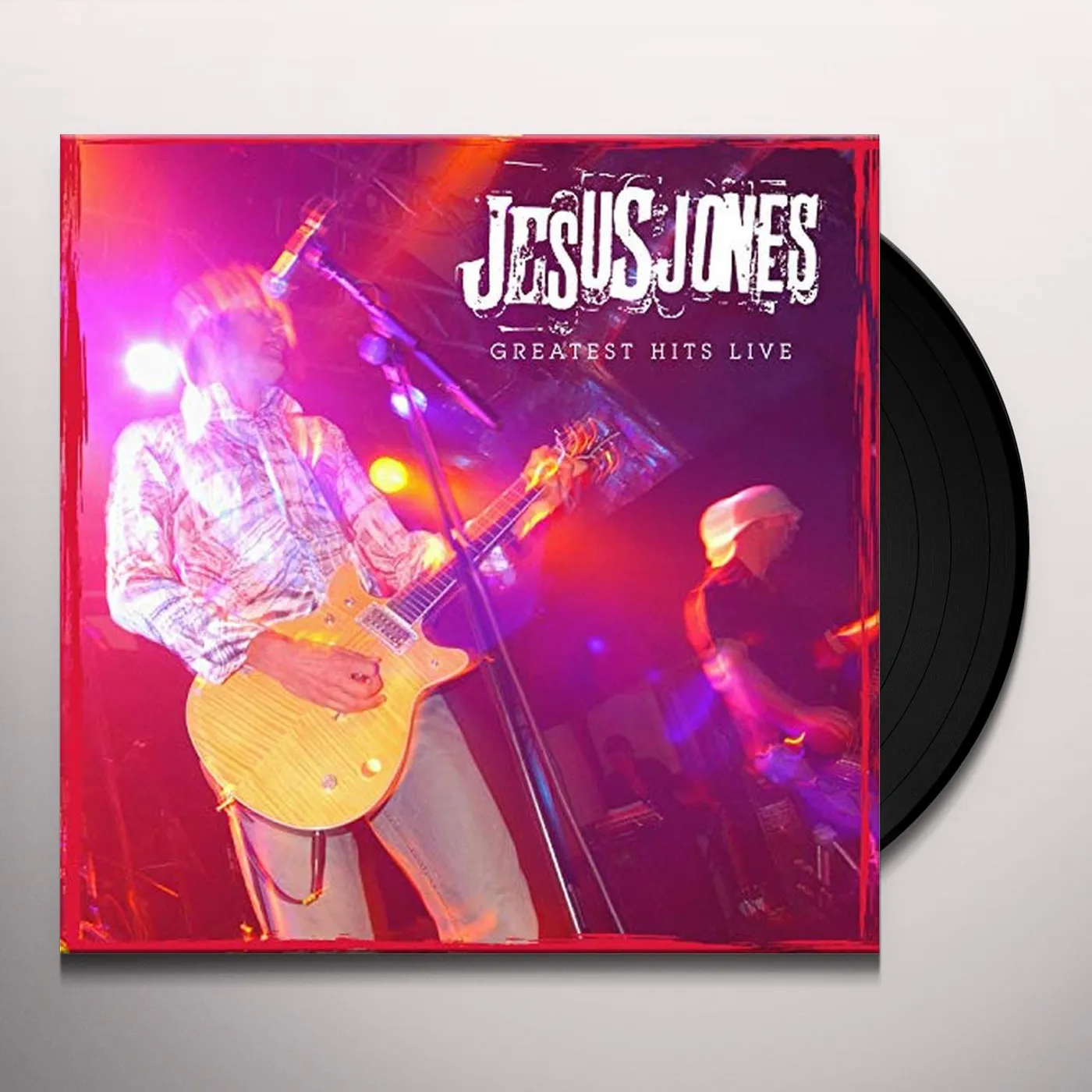 Jesus Jones GREATEST HITS LIVE Vinyl Record