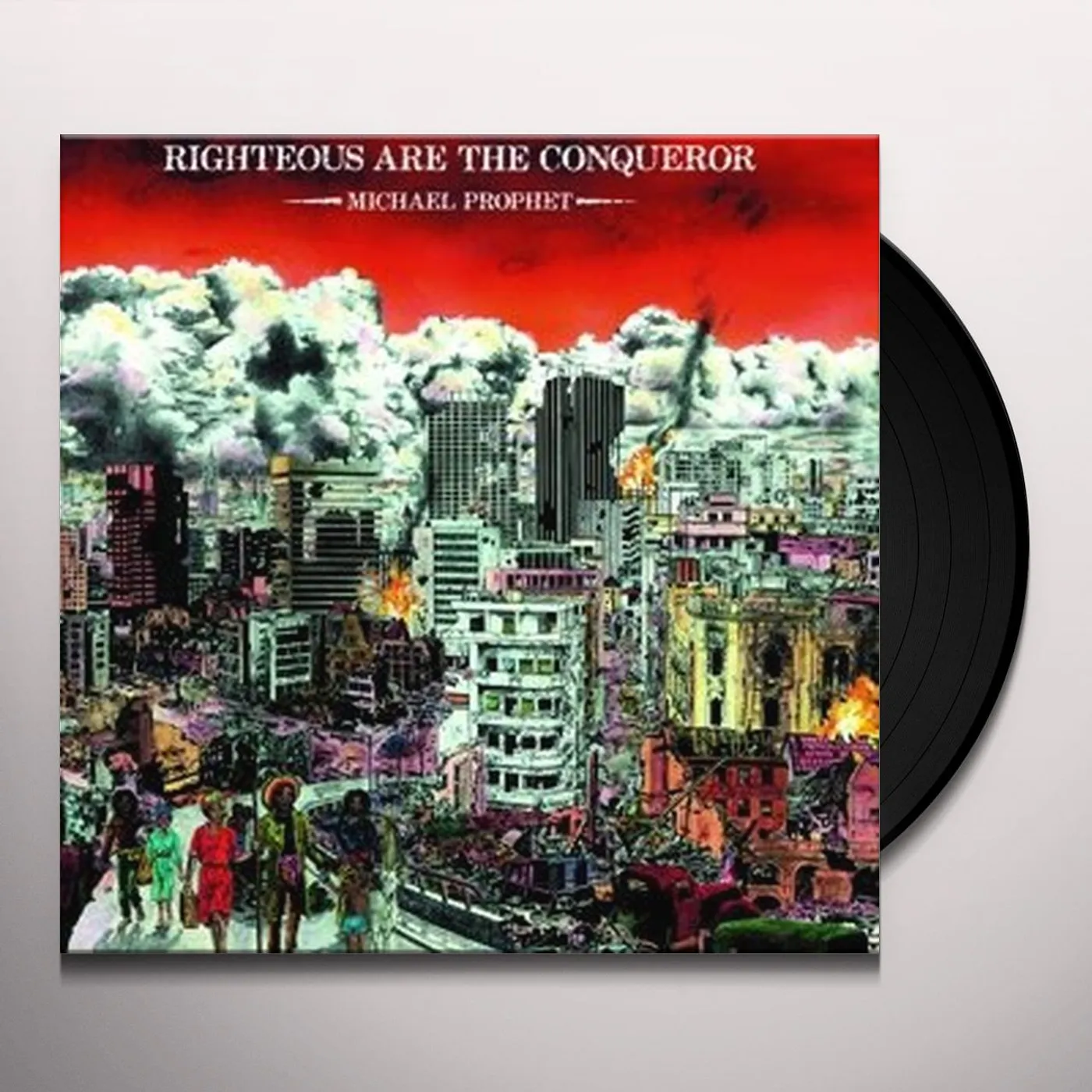 Michael Prophet Righteous Are The Conqueror Vinyl Record