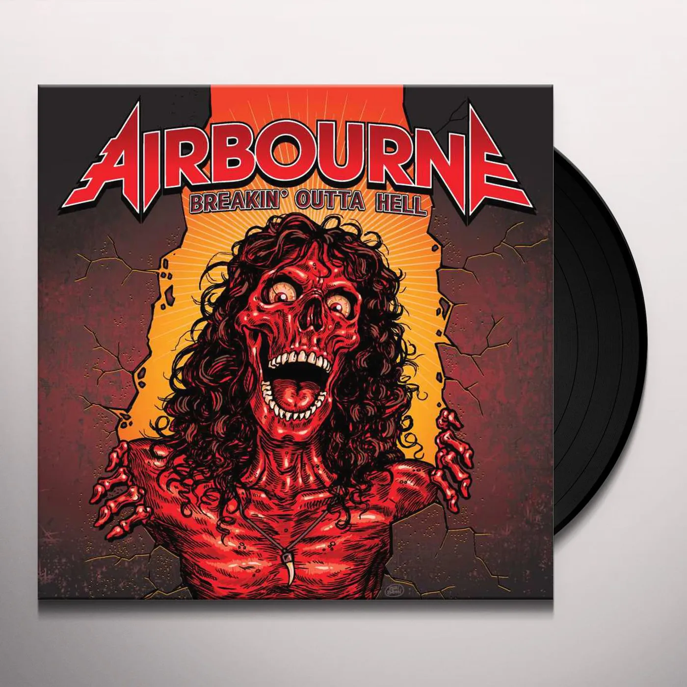Airborne BREAKIN OUTTA HELL Vinyl Record