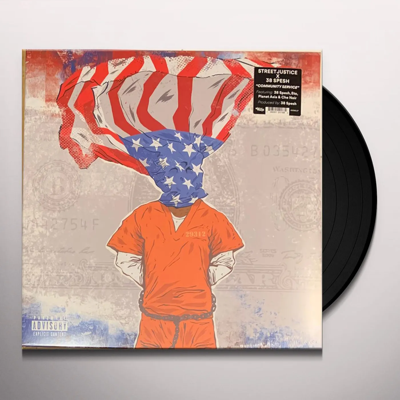 STREET JUSTICE & 38 SPESH COMMUNITY SERVICE Vinyl Record