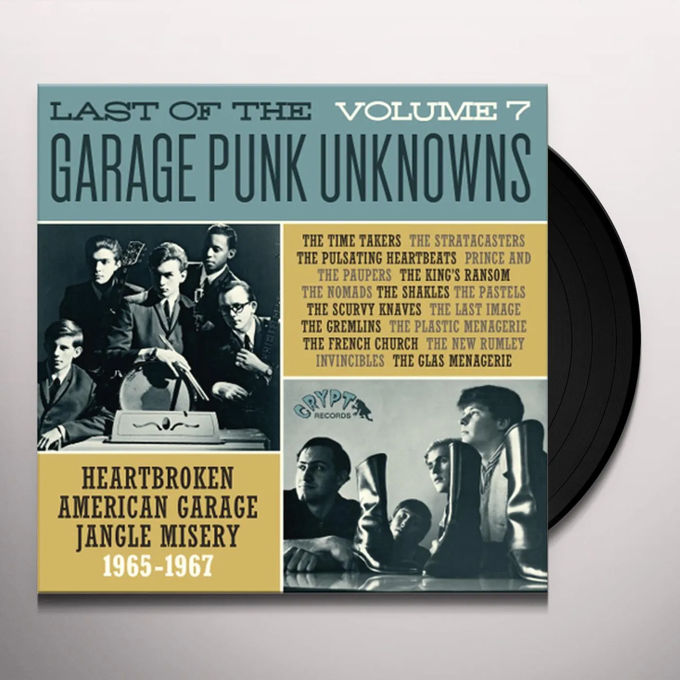 LAST OF THE GARAGE PUNK UNKNOWNS 7 / VARIOUS Vinyl Record