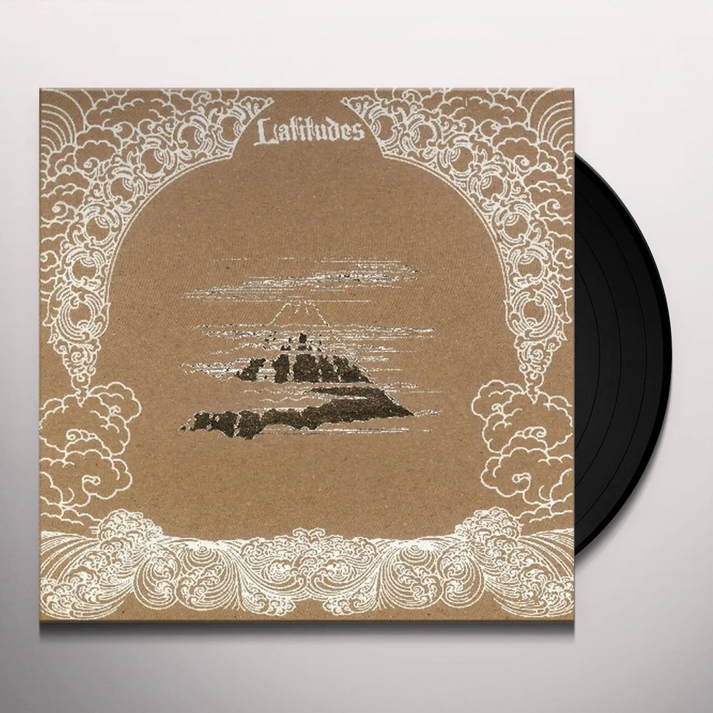 Mount Eerie Black Wooden Vinyl Record