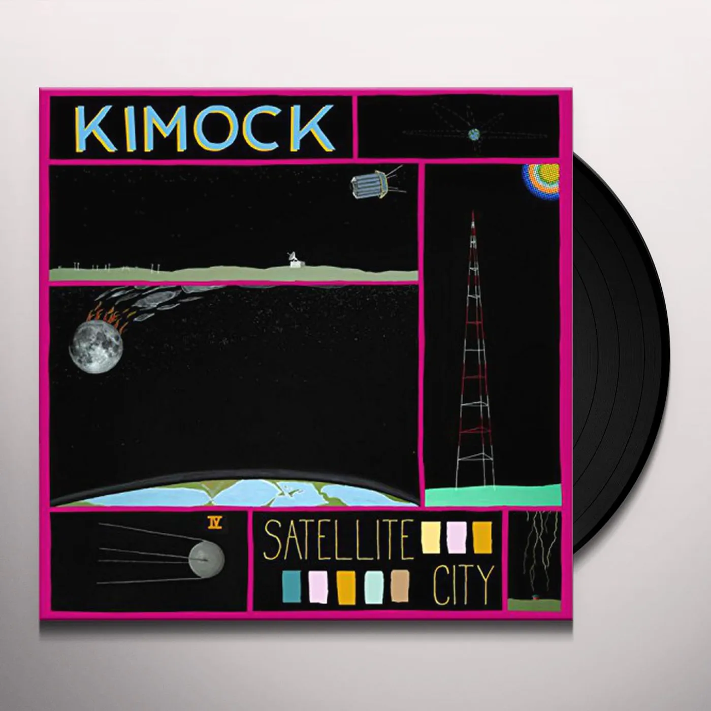 KIMOCK Satellite City Vinyl Record
